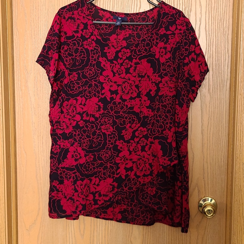 Flower Print Blouse